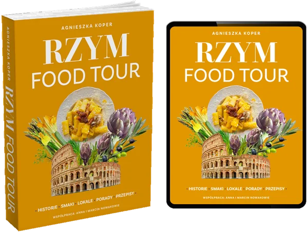 Książka i e-book „Rzym Food Tour” Agnieszki Koper